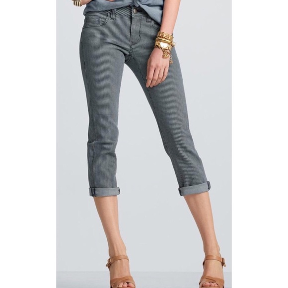 CAbi Denim - CAbi Style #324 Johnny Crop Railroad Jean NWT